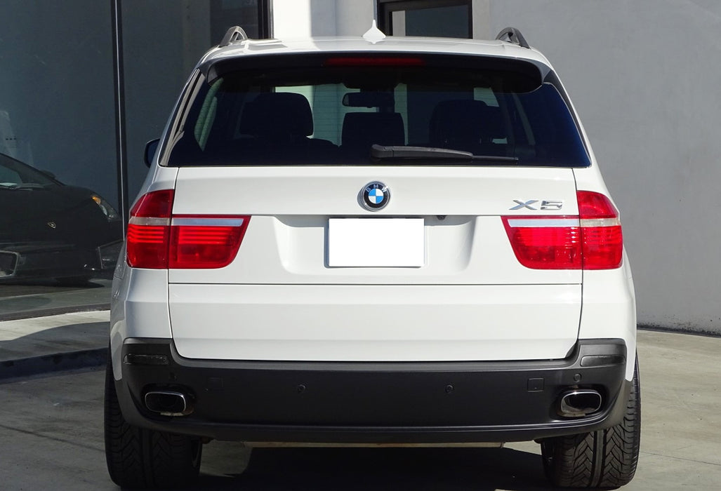 OE-Spec Smoked Lens Rear Bumper Reflector Replacements For 2007-2010 BMW E70 X5