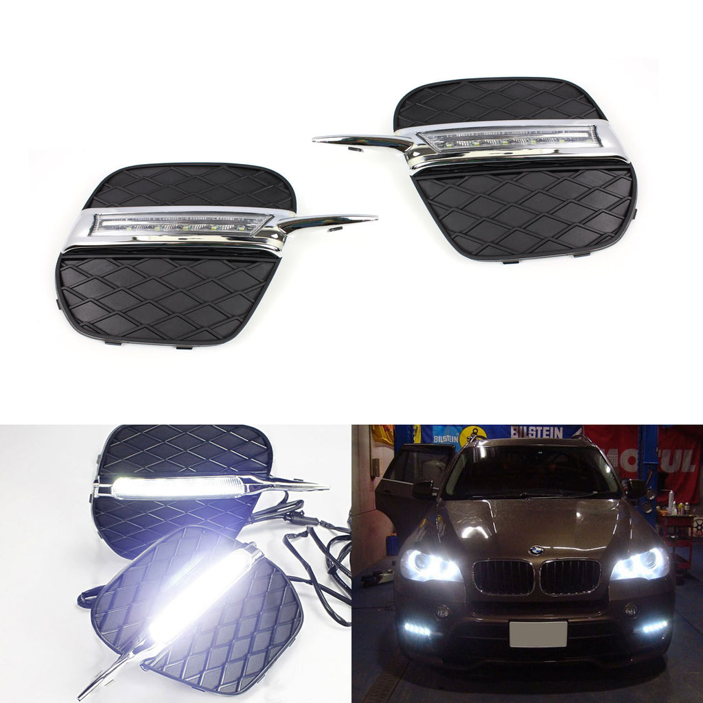 Direct Fit 15W High Power LED Daytime Running Light Kit For 11-13