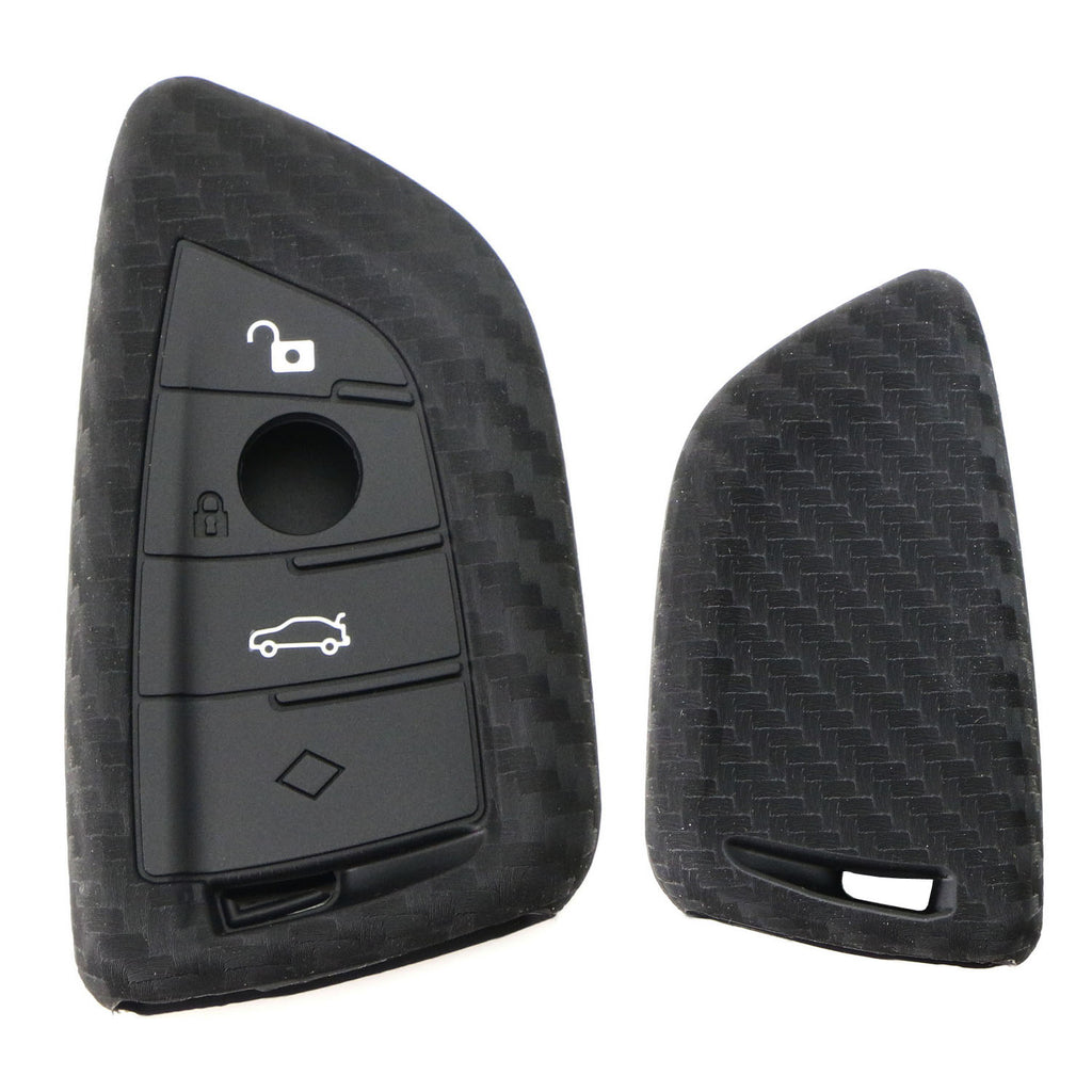 Otai Silicone Car Key Cover For BMW X3 X5 3 5 7 Series – Blue Protective Case, Anti-Scratch & Drop