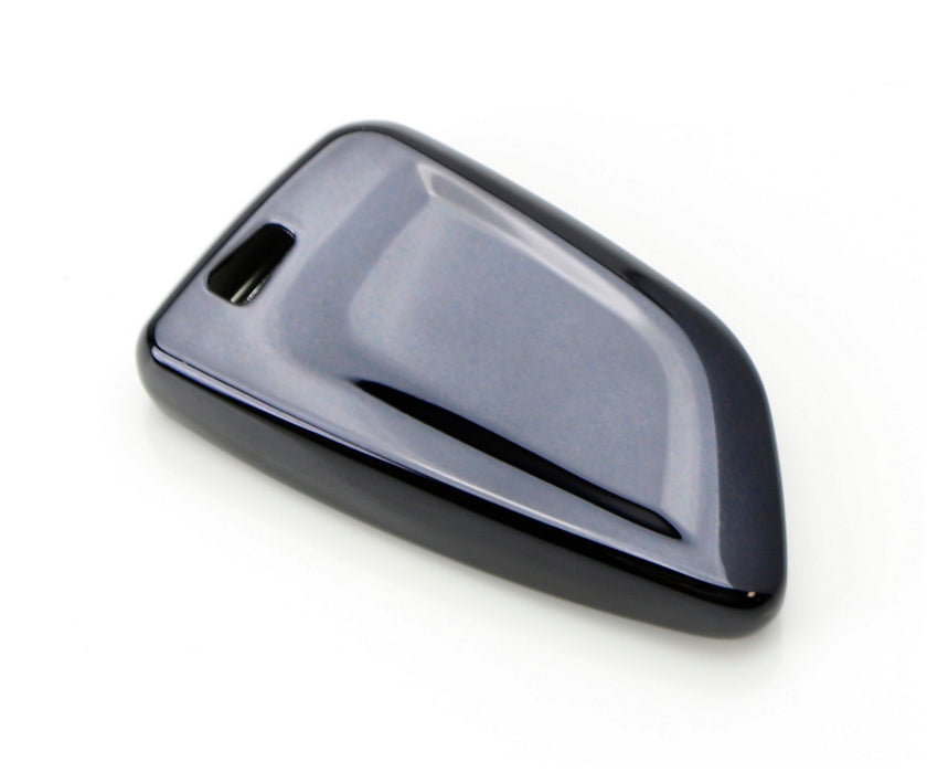Gloss Black TPU Key Fob Case For BMW X1 X4 X5 X6 5 & 7 Series Knife Shape Key