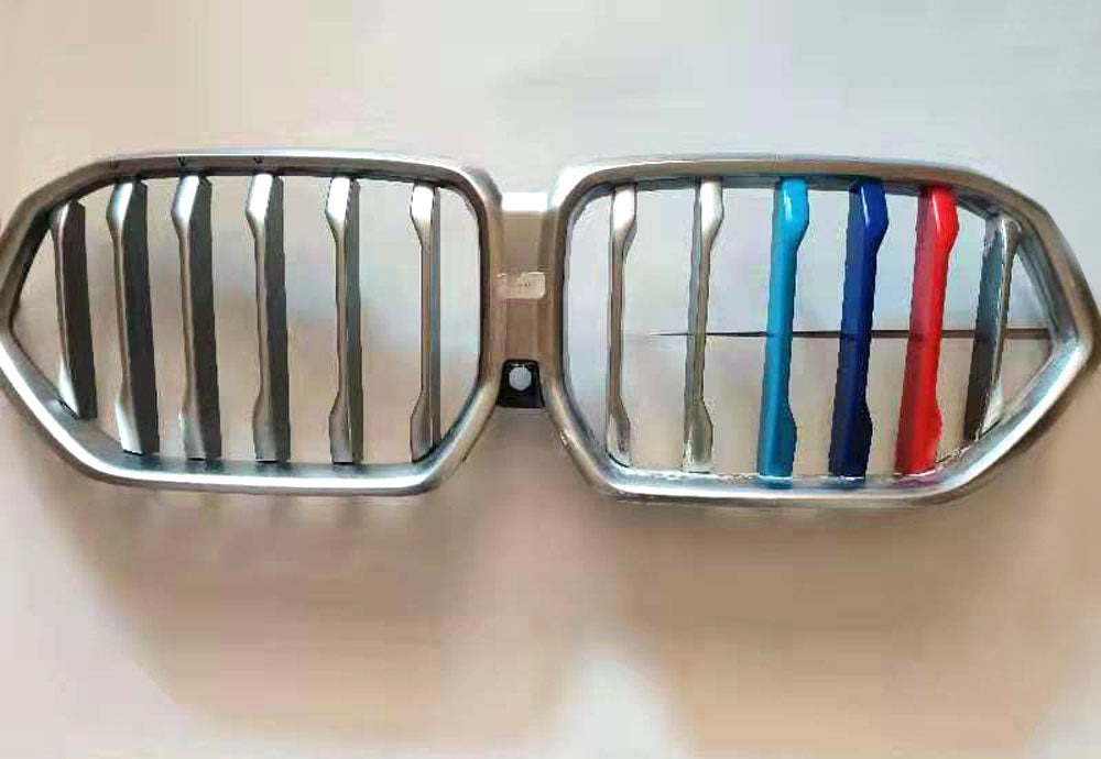 ///M-Colored Grille Insert Trims For 2020-up BMW G06 X6 w/ 6-Beam Kidney Grills
