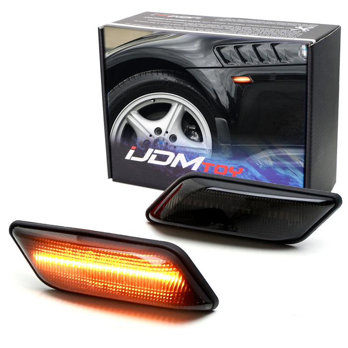 For 1996-2002 BMW Z3 M Coupe Amber LED Front Bumper Side Marker