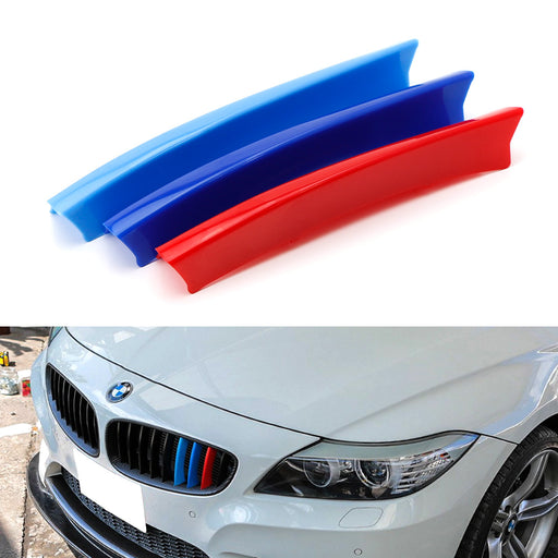 ///M-Color Grille Insert Trims For 2009-16 BMW E89 Z4 w/ 9 Standard Grille Beams
