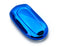 Chrome Blue TPU Key Fob Case For Buick Envision LaCrosse Encore Regal Enclave