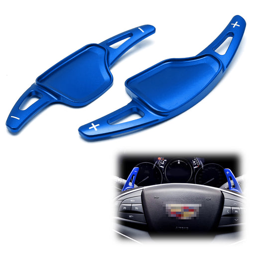 Blue Steering Wheel Paddle Shifter Add-On Extension Cover For 19/20-up Cadillac