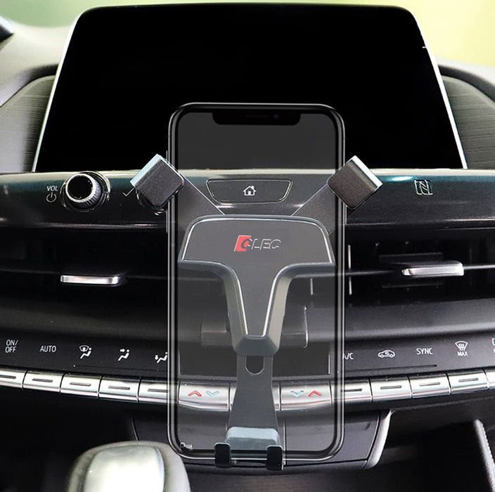 Smartphone Gravity Holder w/Exact Fit Clip-On Dash Mount For 20-up Cadillac CT5