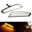 Clear Lens Amber LED Side Marker Lights Turn Signal Lamp For 03-07 Cadillac CTS