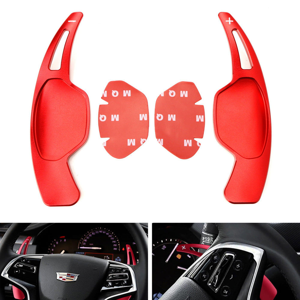 IJDMTOY Red Aluminum Paddle Shifter Extensions – Lexus IS 2006-2013 – IS250 IS350 IS-F