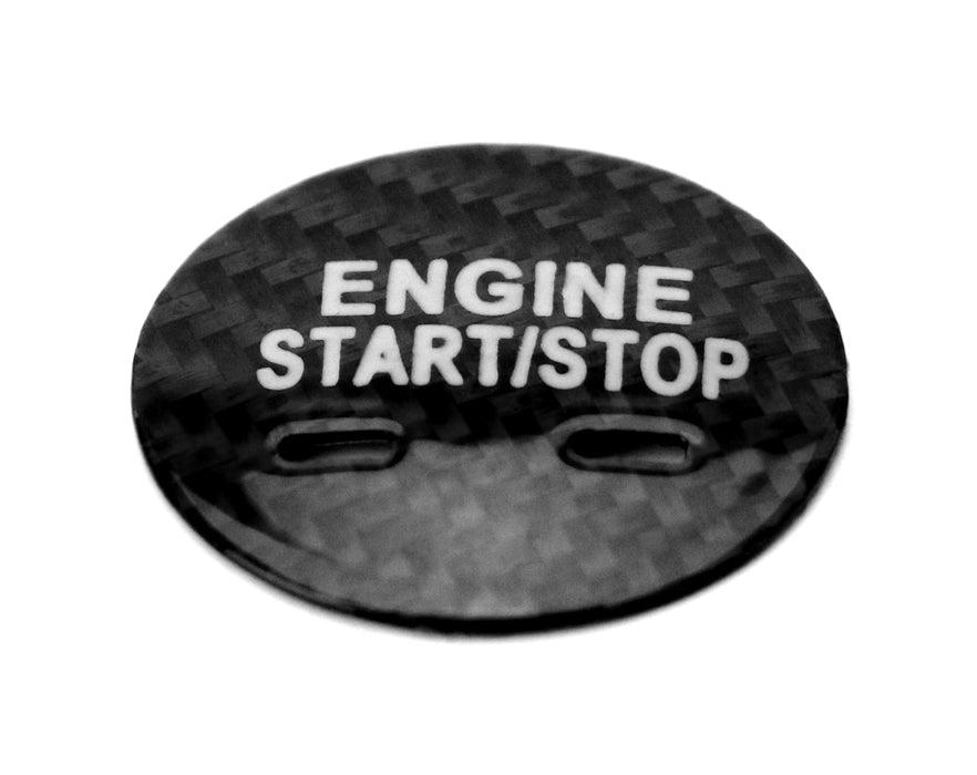 Carbon Fiber Engine Start Button Ring Cover Decor Trim For BMW 3 - Foto 11