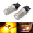 No Hyper Flash 24W Amber 7440 W21W T20 LED Bulb For Front/Rear Turn Signal Light