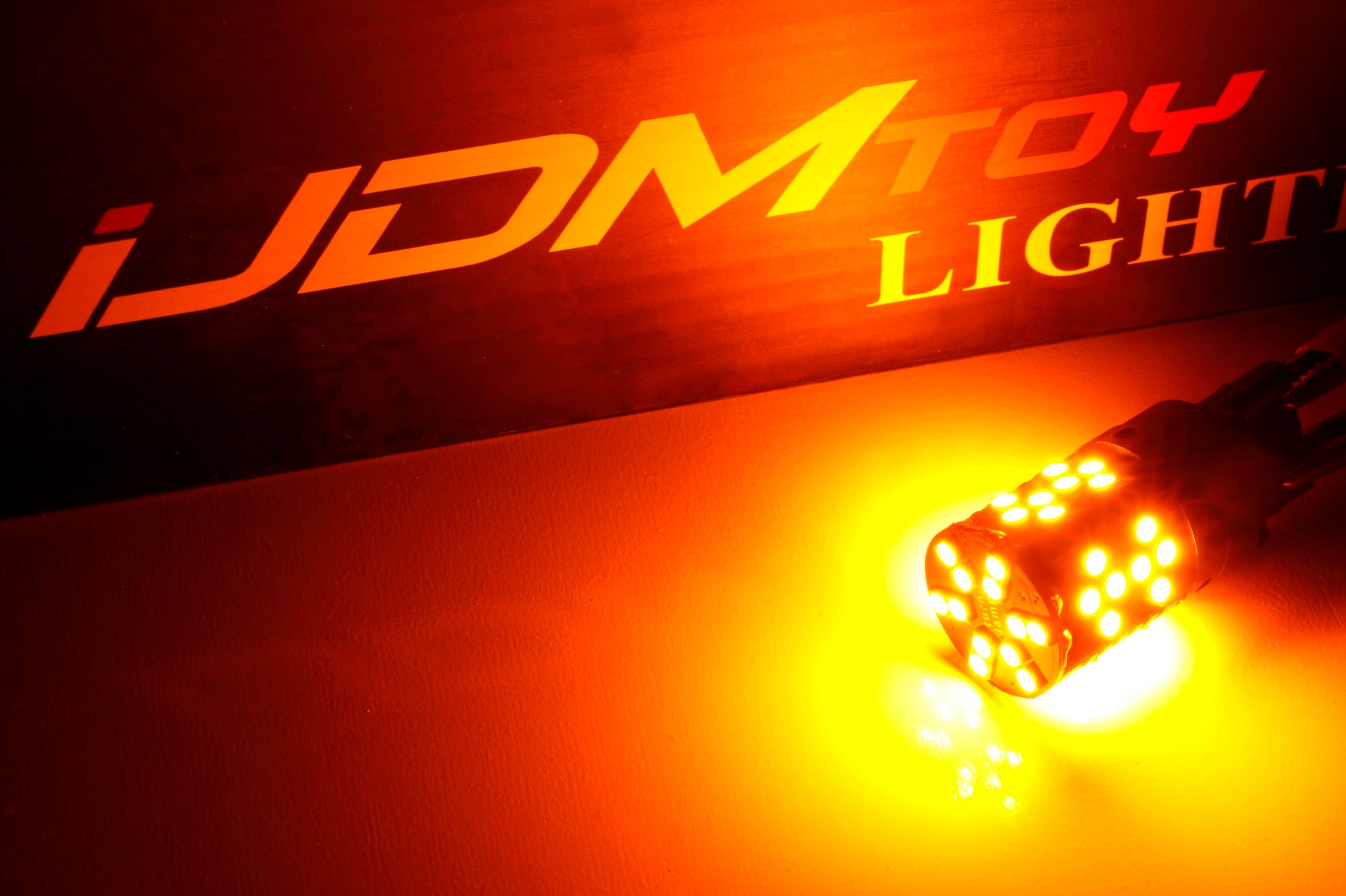 No Hyper Flash 25W Amber 7440 CANbus LED Bulbs For Front/Rear Turn Sig