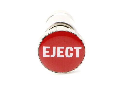 Universal Sports Red "Eject" Push Button Design Car Cigarette Lighter Plug Cover