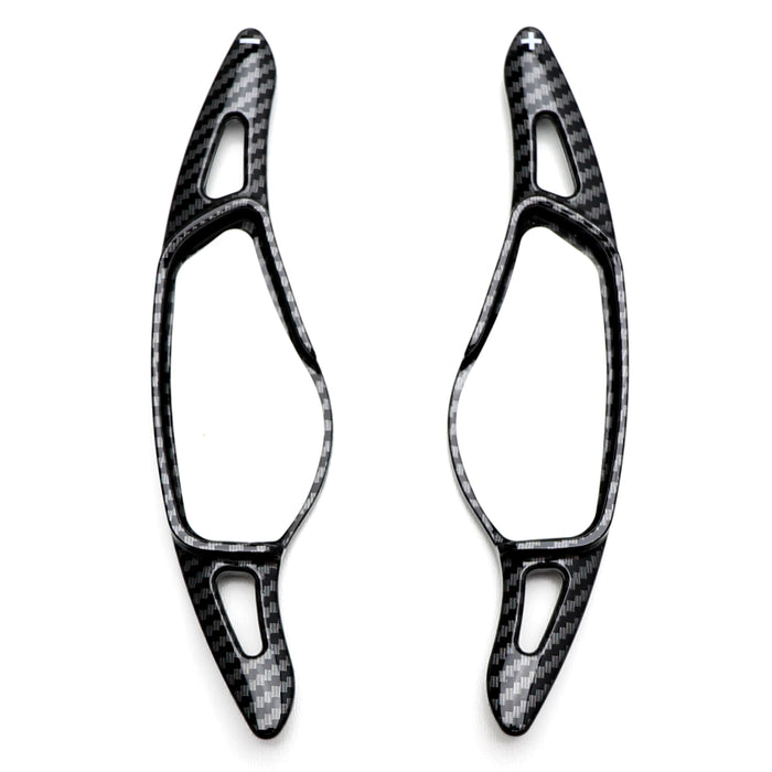 IJDMTOY Twill-Weave Carbon Style Paddle Shifters For Mercedes W204 W212 W218 – Bigger Kit