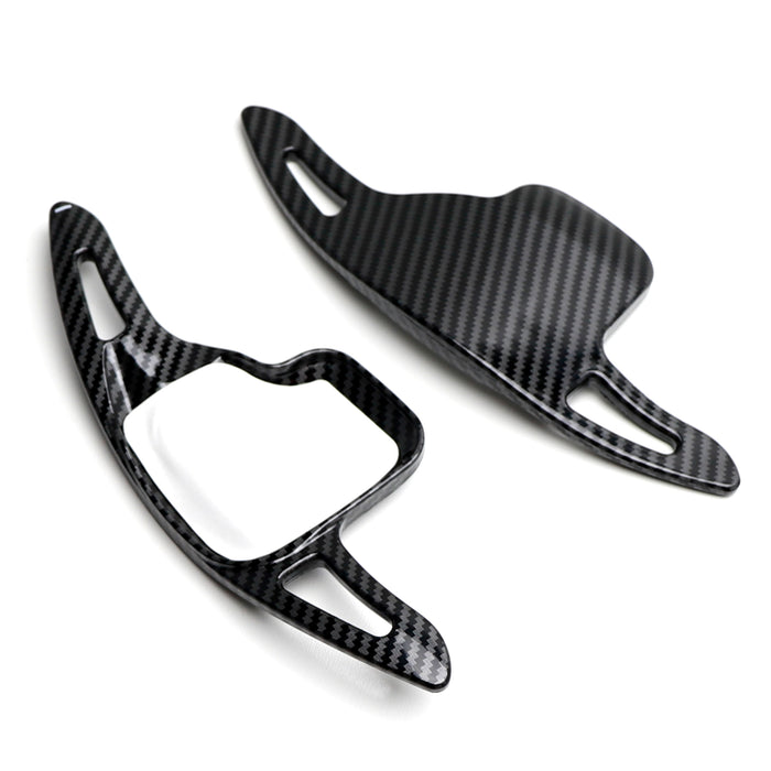 Twill-Weave Carbon Style Steering Wheel Paddle Shift For BMW 2 3 4 S X3 X4 X5 X6