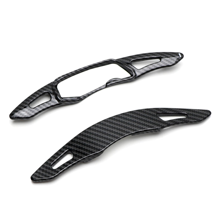 Twill-Weave Carbon Style Steering Wheel Paddle Shifter For Subaru BRZ WRX Legacy