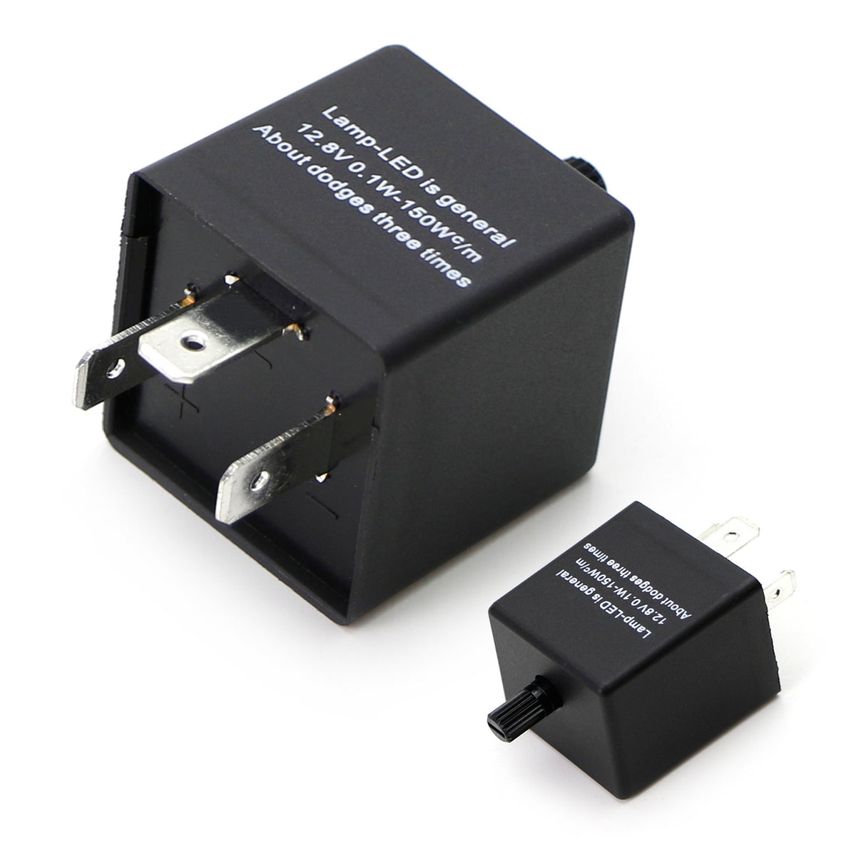 QZTYTY CF-13 LED Flasher Relay, 3-Pin LED Flasher Relay, Adjustable