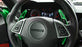 Green Steering Wheel Paddle Shifter Extensions For Chevy 14-19 Corvette, Camaro