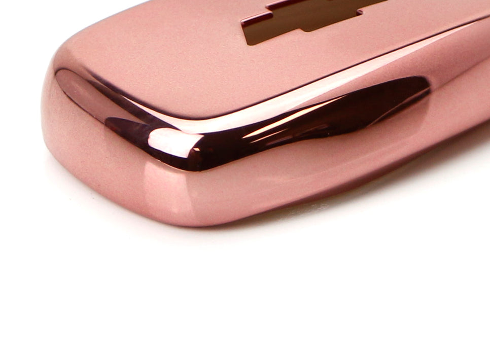 Glossy Pink Smart Key Fob Shell For Chevy Camaro Malibu Cruze Spark Volt Bolt