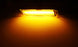 Clear Lens Amber LED Fender Side Marker Lamp For Chevy 10-15 Camaro Front Bumper