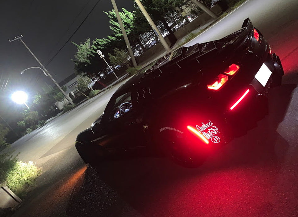 Smoked LED Rear Bumper Reflector Light Kit – Fits 2014-2019 Chevy C7 Corvette