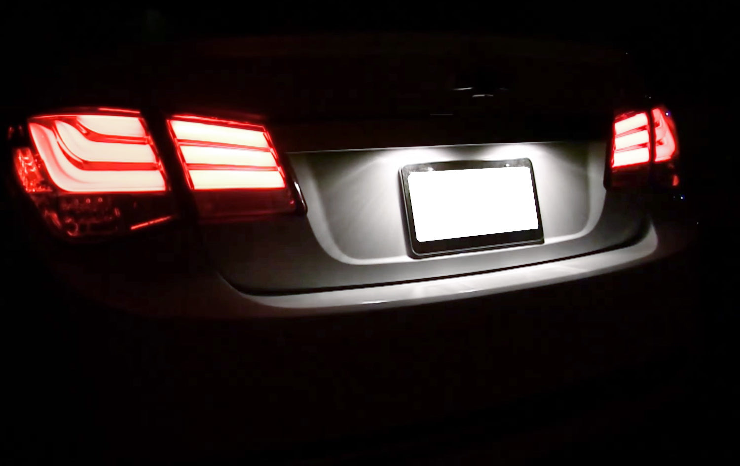 OEM-Replace 18-SMD LED License Plate Light Assy For 11-15 Chevy Cruze ...