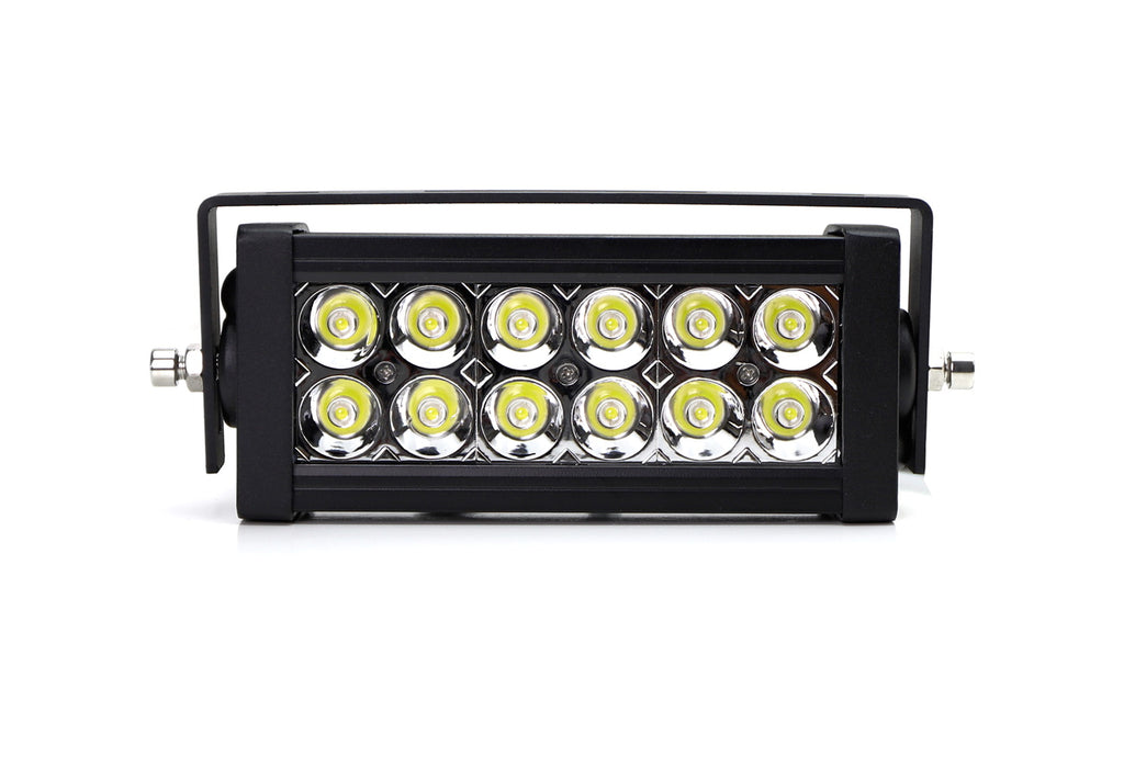 7" LED Light Bars w/Rear Bumper Mount, Wiring For 08-up Chevy GMC 1500 2500 3500