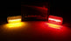 Smoke Lens Amber/Red LED Rear Fender Marker Lights For 15+ Chevy GMC 2500/3500HD