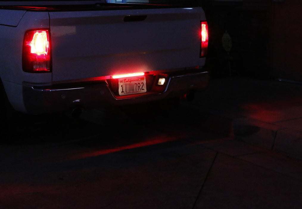 Smoked Lens LED Rear Tailgate ID Lightbar For Chevy Silverado 2500HD 3500HD, GMC