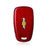 Real Red Carbon Fiber Key Fob Cover For Chevy Camaro Malibu Cruze Spark Volt..
