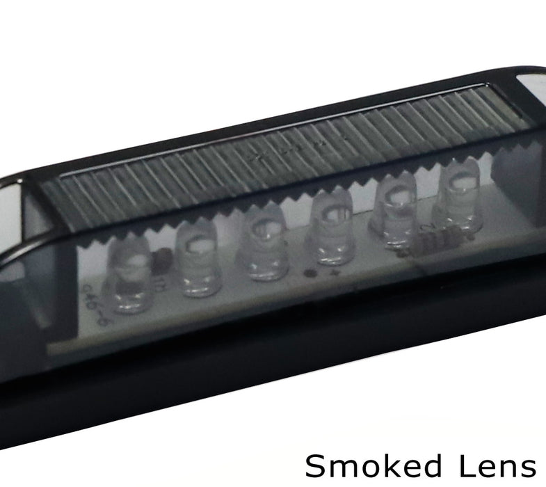 3pcs Smoke Lens Amber LED Center Grille Lights w/Bracket For 19+ Chevy Silverado