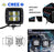 40W CREE LED Pod Lights w/A-Pillar Bracket/Wiring For 19-up Chevy Silverado 1500