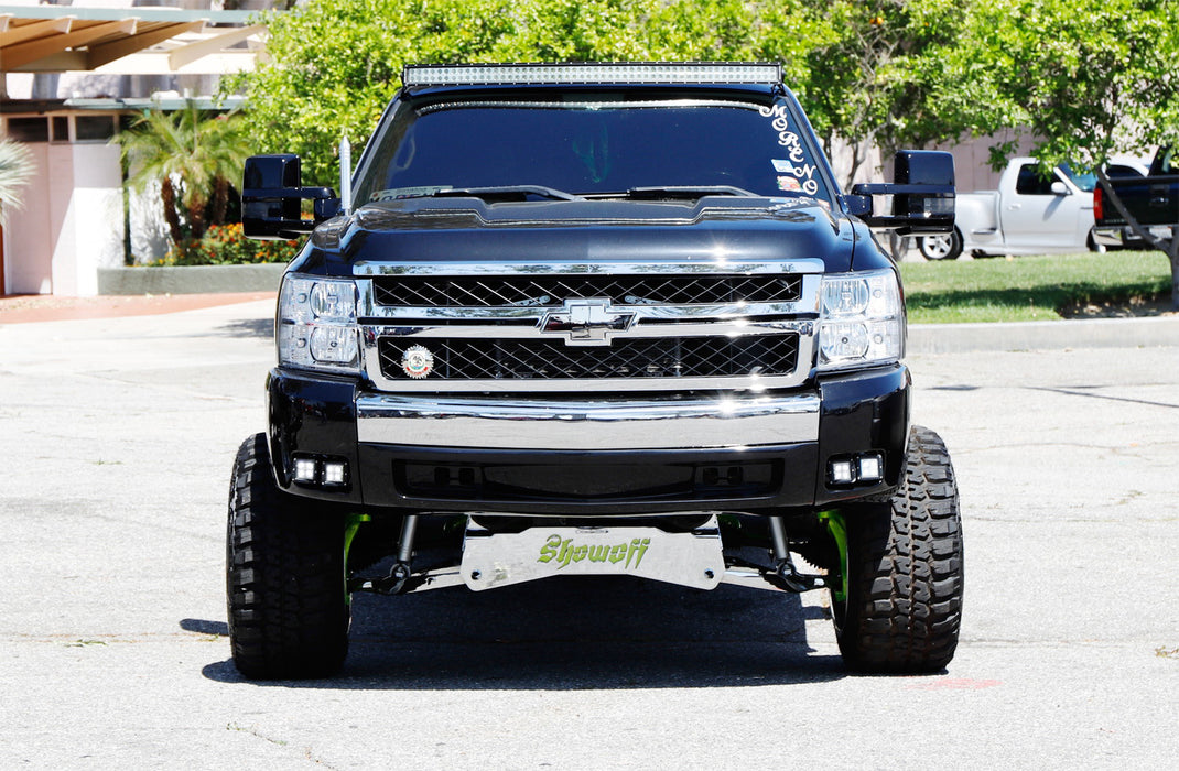 80W CREE LED Pods w/ Foglight Location Bracket/Wirings For 07-14 Chevy Silverado 80W CREE LED Pods w/ Foglight Location Bracket/Wirings For 07-14 Chevy Silverado