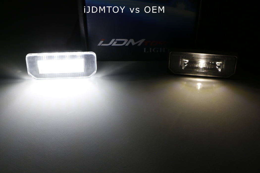 thumbnail image 2 of IJDMTOY 3W 18-SMD Full LED License Plate Light Kit For 2017+ Tesla Model 3 & Model Y – CANbus Error Free 2 of 5