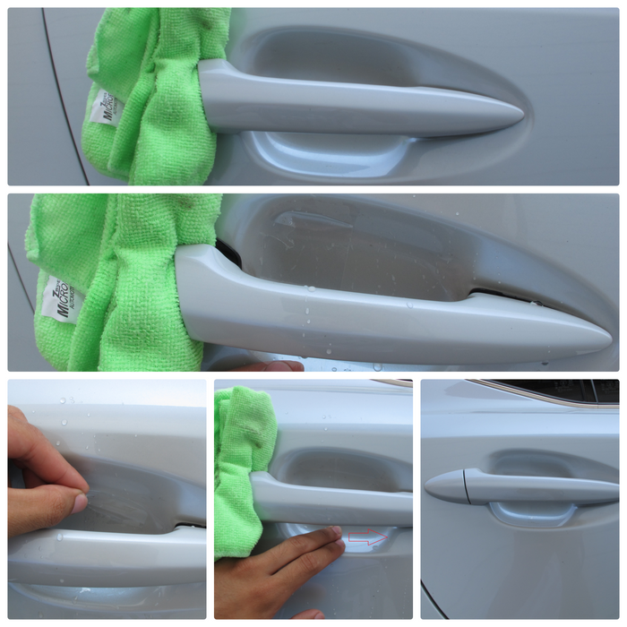 4 x Invisible Clear Adhesive Car Door Handle Paint Scratch Protection —  iJDMTOY.com