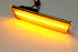 Smoked Lens Amber LED Light Front Side Marker Lamps For 2008-14 Dodge Challenger