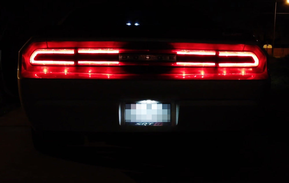 OEM-Replace 18-SMD LED License Plate Light For Dodge Charger Challenger Dart etc
