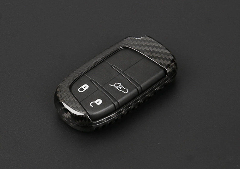 Carbon Fiber Keychain Key Fob Cover Holder - Toyota Supra GR Carbon Fiber Keychain Key Fob Cover Holder - Toyota Supra GR