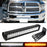 White Amber 120W 20" LED Lightbar w/Bracket/Wiring For 09-18 Dodge RAM 2500 3500