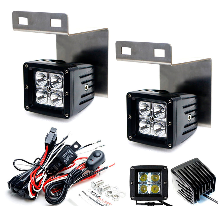 LED Pod Light Kit w/ Brackets, Wirings For 94-01 Dodge RAM 1500, 94-02 2500 3500 LED Pod Light Kit w/ Brackets, Wirings For 94-01 Dodge RAM 1500, 94-02 2500 3500