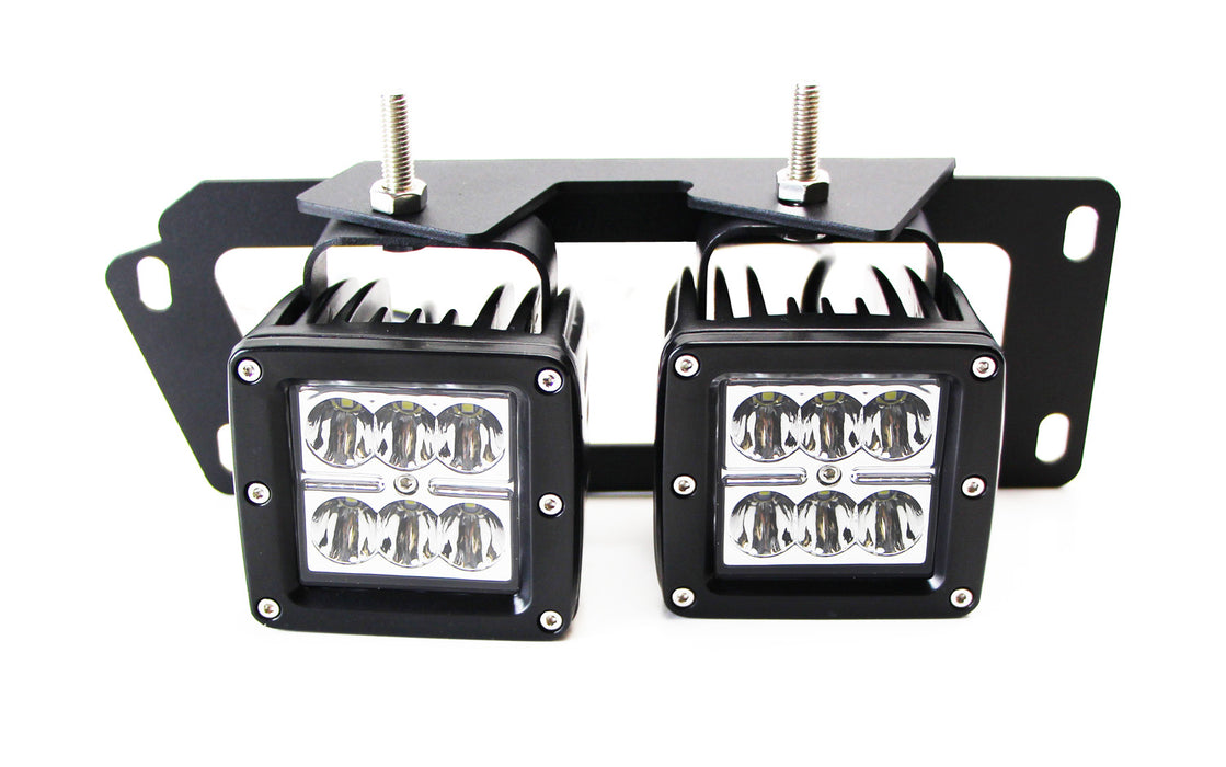 LED Pod Light Fog Lamps w/Brackets Wires For 09-12 Dodge RAM 1500, 10+ 2500 3500 LED Pod Light Fog Lamps w/Brackets Wires For 09-12 Dodge RAM 1500, 10+ 2500 3500