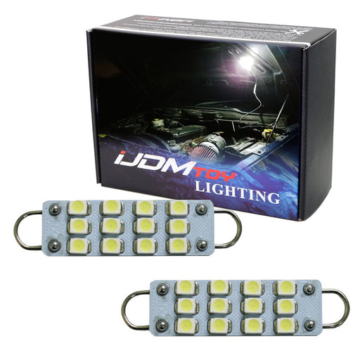 White 12-SMD LED Bulbs For Dodge RAM Durango Dakota Jeep Wrangler Underhood Lamp