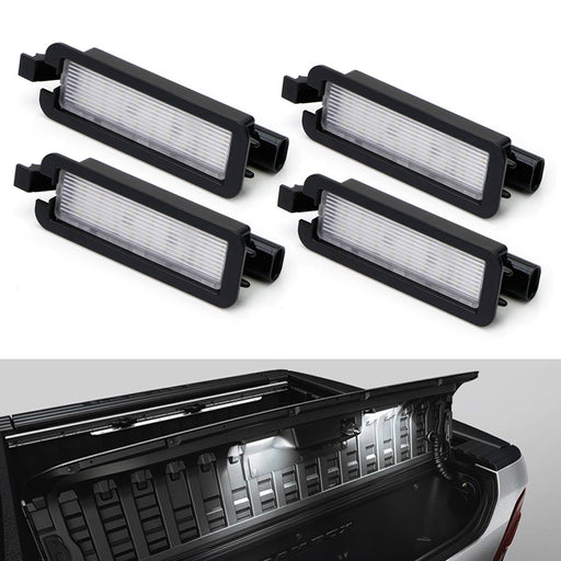 4Pcs LED RamBox Interior Light Replacement For 19+ Dodge RAM 1500, 20+ 2500 3500