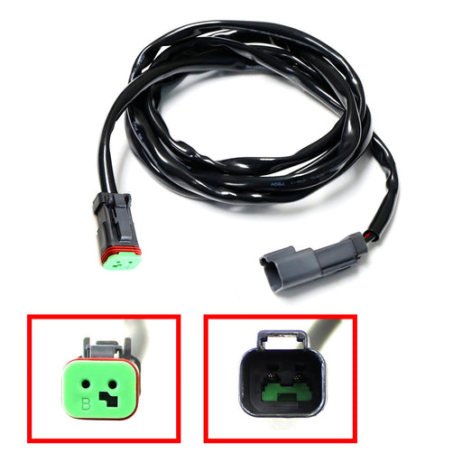 60" Deutsch DT DTP Extension Harness Kit For Off-Road LED Light Bar, Pod Ligts