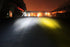 White/Yellow Dual Color 20W High Power LED Fog Light Kit For Honda Nissan Subaru
