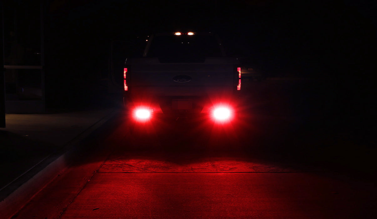 10W White/Red Dual-Color Mini LED Light Bars For Car Truck SUV ATV UTV Trailer