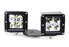 Add-On Dual Pod Light Mounting Brackets For Truck SUV Hood Hinge or A-Pillar LED