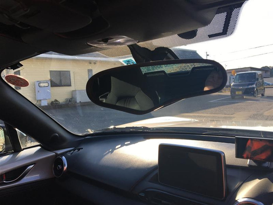 Universal Interior Rearview Mirror w/Blue Glass For Acura Honda Mazda Toyota etc