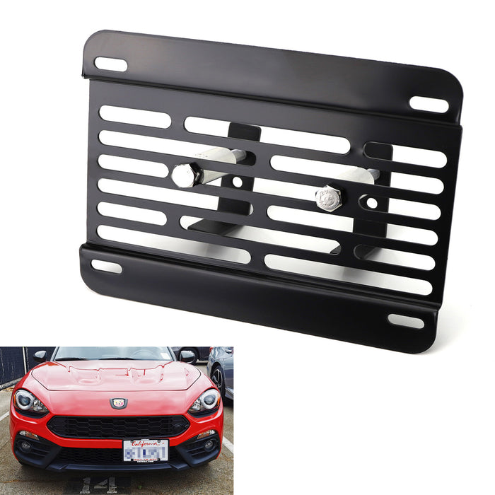 NoDrill Front Grille Mesh Mount LicensePlate Relocator For 16-up Fiat 124 Spider
