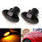 Smoke Lens Amber Full LED Side Marker Lights For 07-19 Fiat 500 500e 500c Abarth