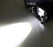 White 24W LED Rear Bumper Center Backup Reverse Light For 13-19 Fiat 500 Abarth